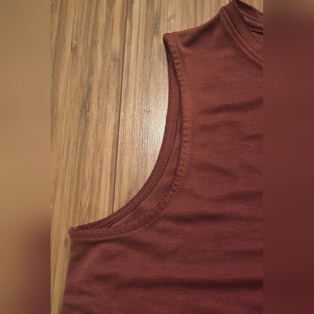 A New Day Sleeveless Brown Women's Top - Picture 3 of 8